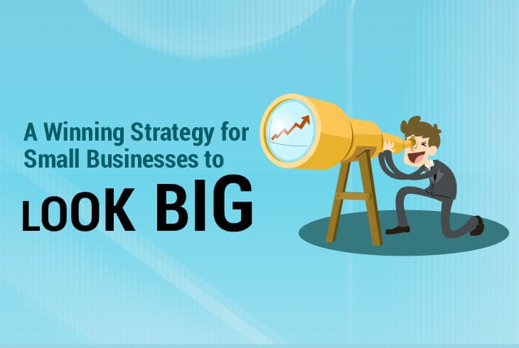 A Winning Strategy for Small Businesses to Look Big