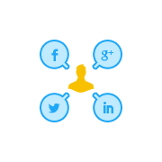 social media marketing icon
